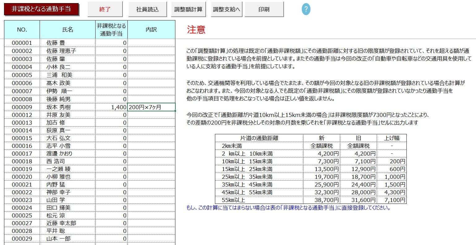令和7年分年末調整 通勤非課税調整機能を追加しました - 株式会社セルズ