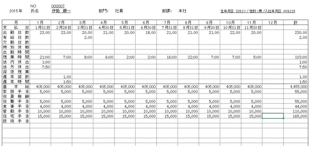 Excelファイルを印刷した際に、罫線の一部が消えてしまう
